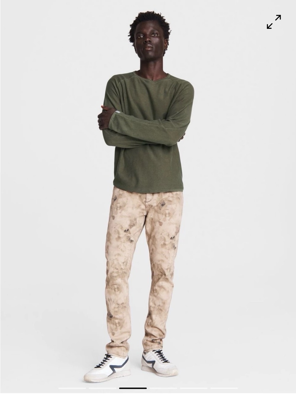 rag & bone Clayton Cotton Crew